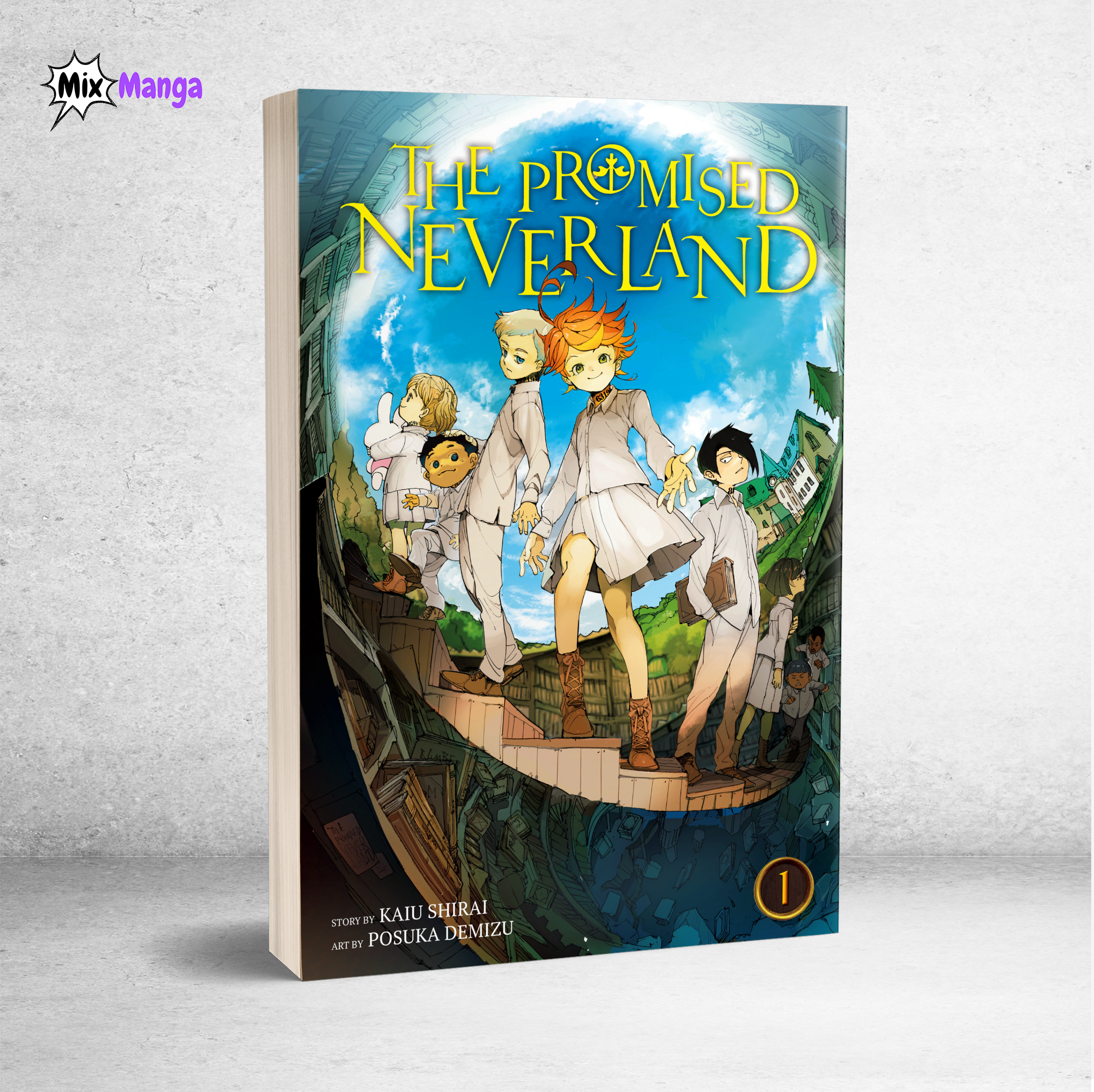 The Promised Neverland vol. 1 (Panini) – mangá promissor – Herói por Hobby