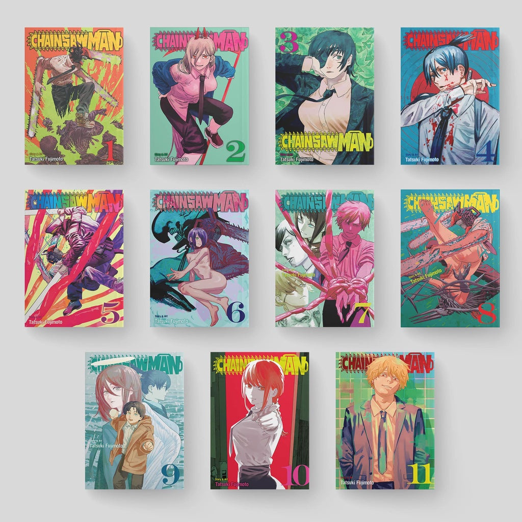 Chainsaw Man Complete Set - 15 volumes – Mix Manga Store - How Many Books Are In Chainsaw Man