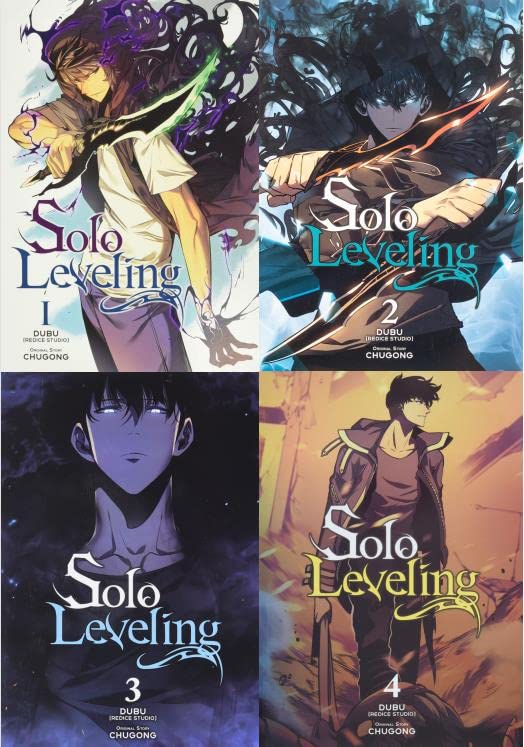 Solo Leveling Series Vol 1-4: 4 Books Collection Set – Mix Manga Store