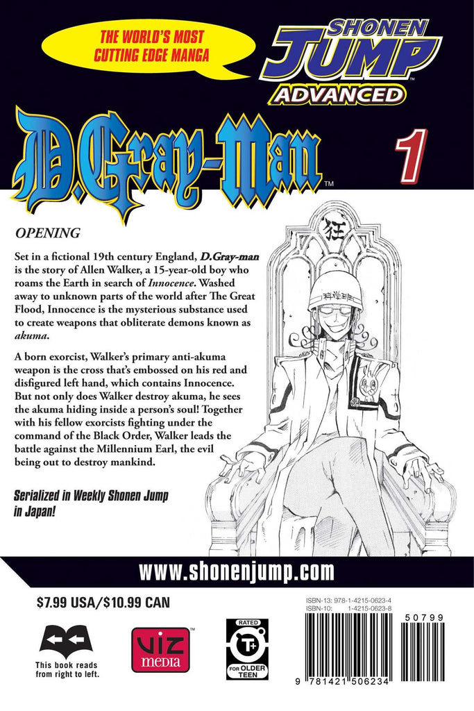 D. Gray-Man, Vol. 1 – Mix Manga Store