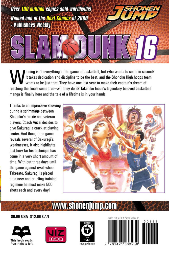 Slam Dunk, Vol. 16 – Mix Manga Store Slam Dunk, Vol. 16 – Mix Manga Store