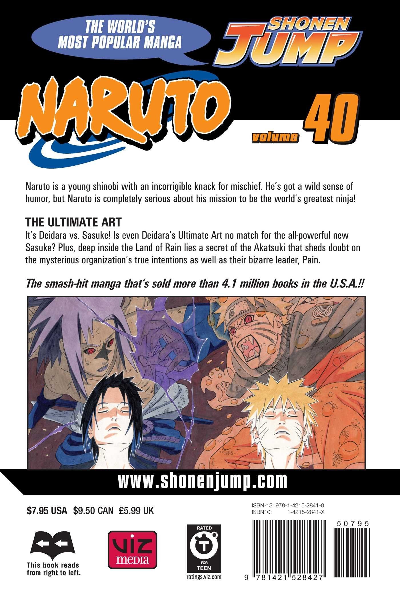 Naruto, Vol. 40