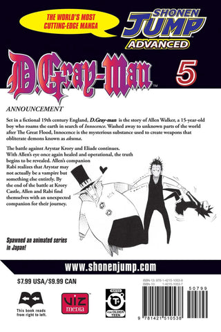 D.Gray-Man, Vol. 5