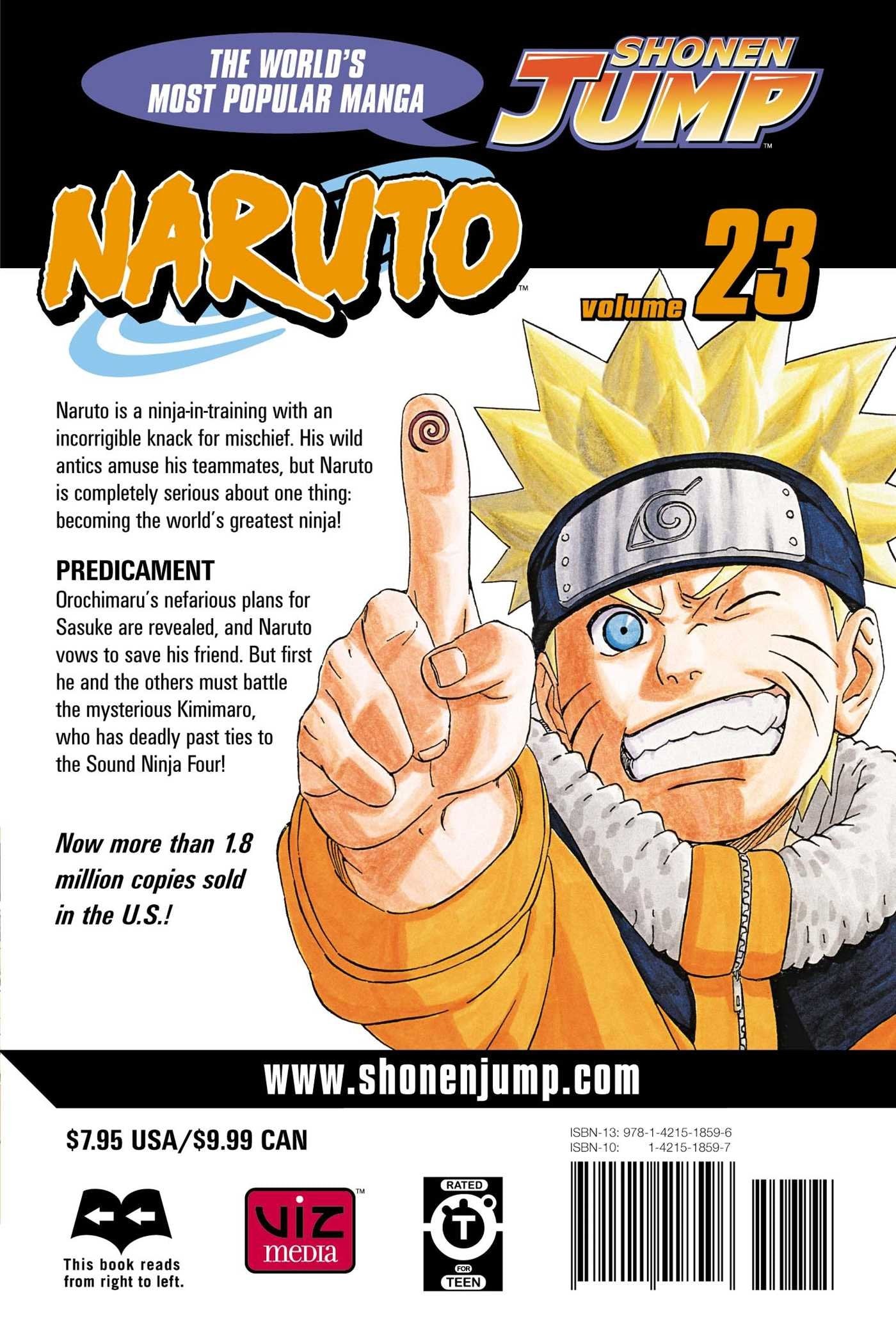 Naruto, Vol. 23