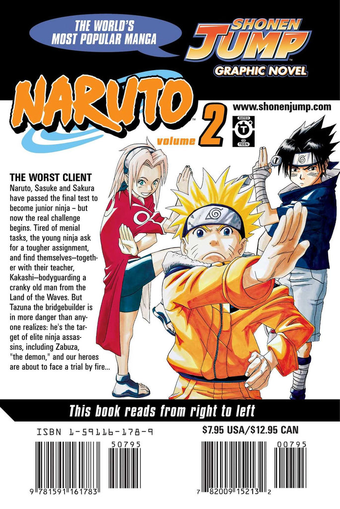 Naruto, Vol. 2 – Mix Manga Store