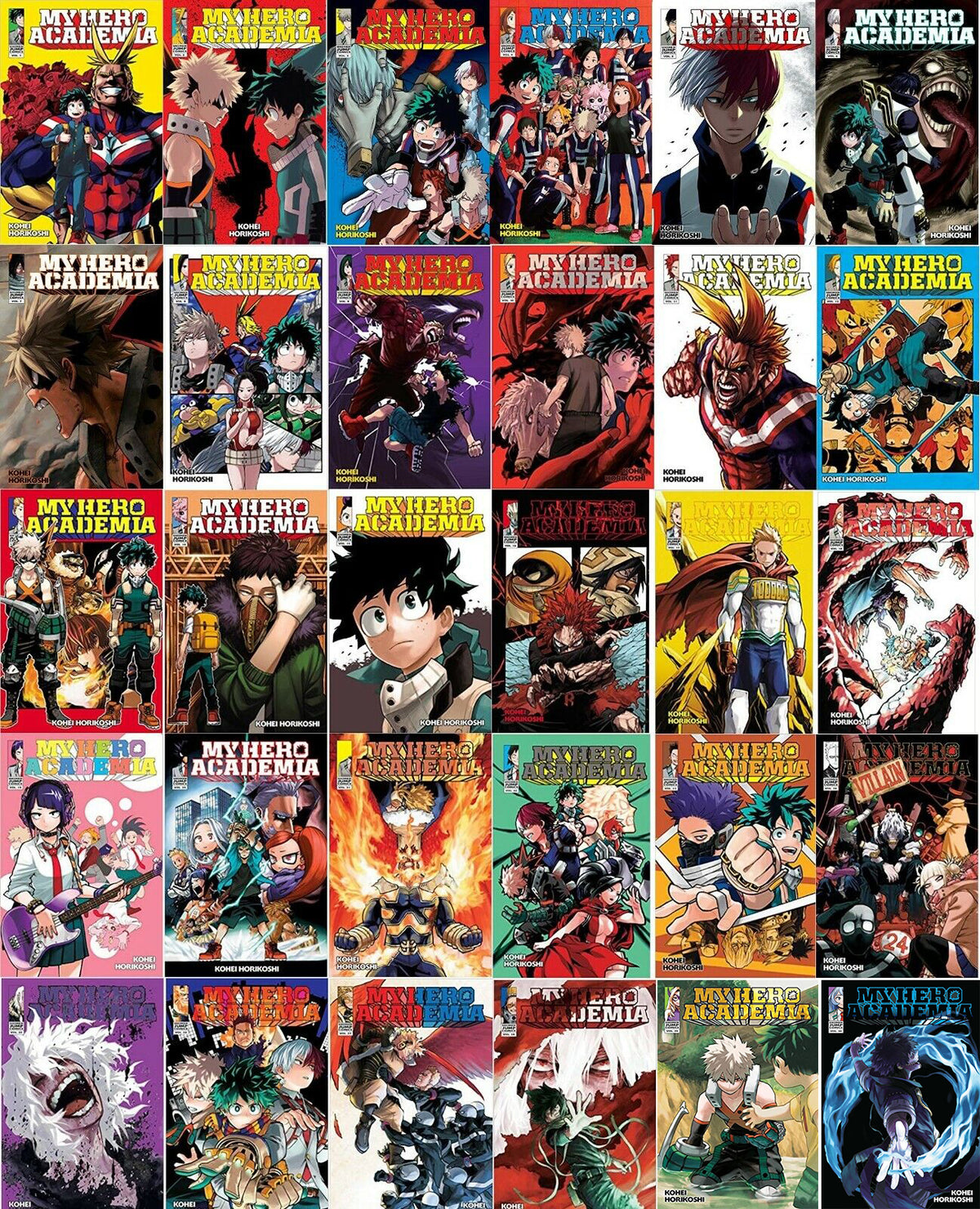 My Hero Academia Complete Set - 30 volumes – Mix Manga Store